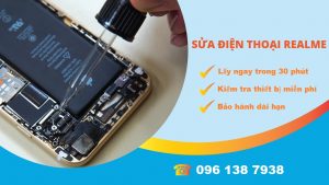 Sửa điện thoại Realme Bình Dương