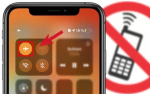 chế độ máy bay iphone 15